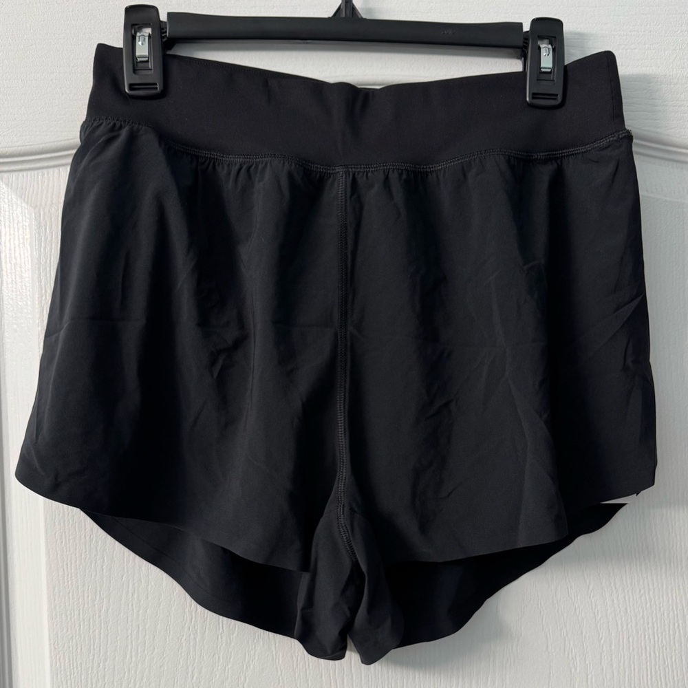 CRZ YOGA Mid Waisted Split Running Quick Dry Shorts for Women - Picture 6 of 14